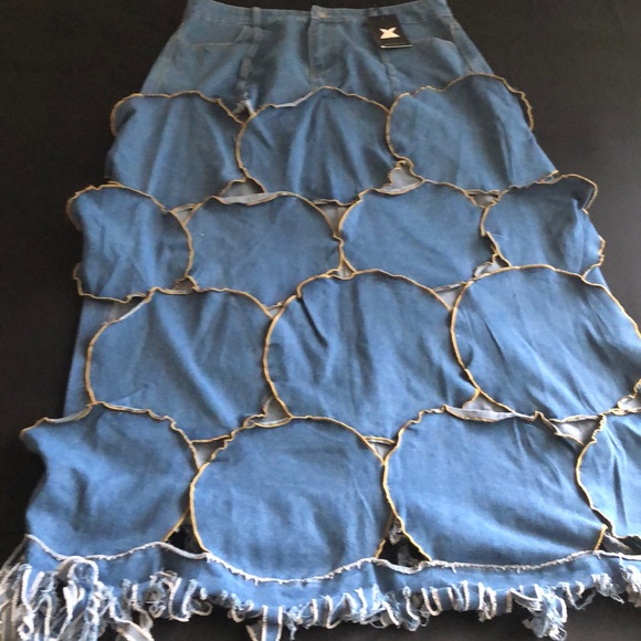 XPlus Wear Dresses & Skirts - Super cool circle denim skirt